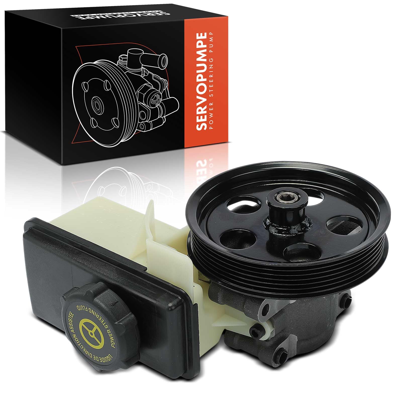 Frankberg Bomba de la dirección asistida Compatible con Mondeo III Turnier BWY Mondeo III B5Y Mondeo III Berlina B4Y Fiesta V JD JH Replace# 1385996,SP85272