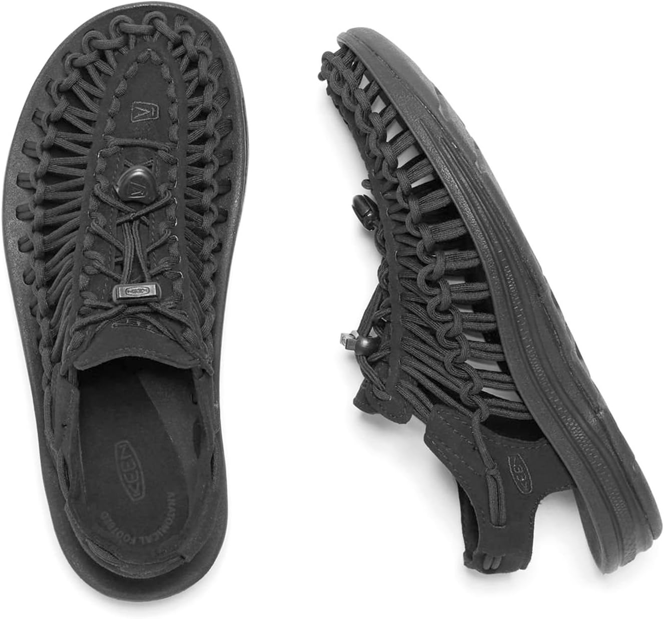 Amazon | KEEN [キーン] WOMENS UNEEK BLACK/BLACK 1014099 23.0cm