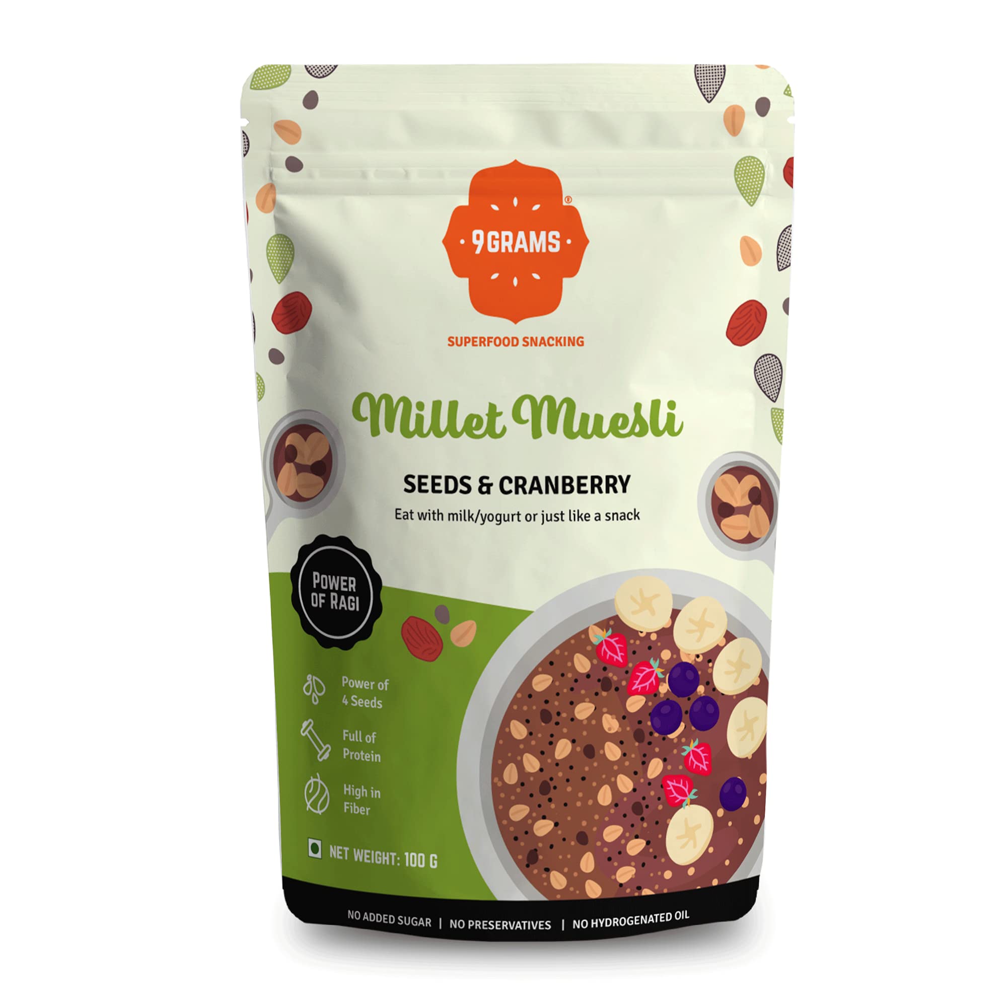 See full amazon price history chart for 9GRAMS Wholegrain & Millet Muesli | No added sugar, 11g Protein per serving, Use as Breakfast Cereal or Healthy Snack (Seeds & Cranberry, 300g) 9GRAMS Wholegrain & Millet Muesli | No added sugar, 11g Protein per serving, Use as Breakfast Cereal or Healthy Snack (Seeds & Cranberry, 300g) (B095954L63) Amazon Price History, Amazon Price Tracker