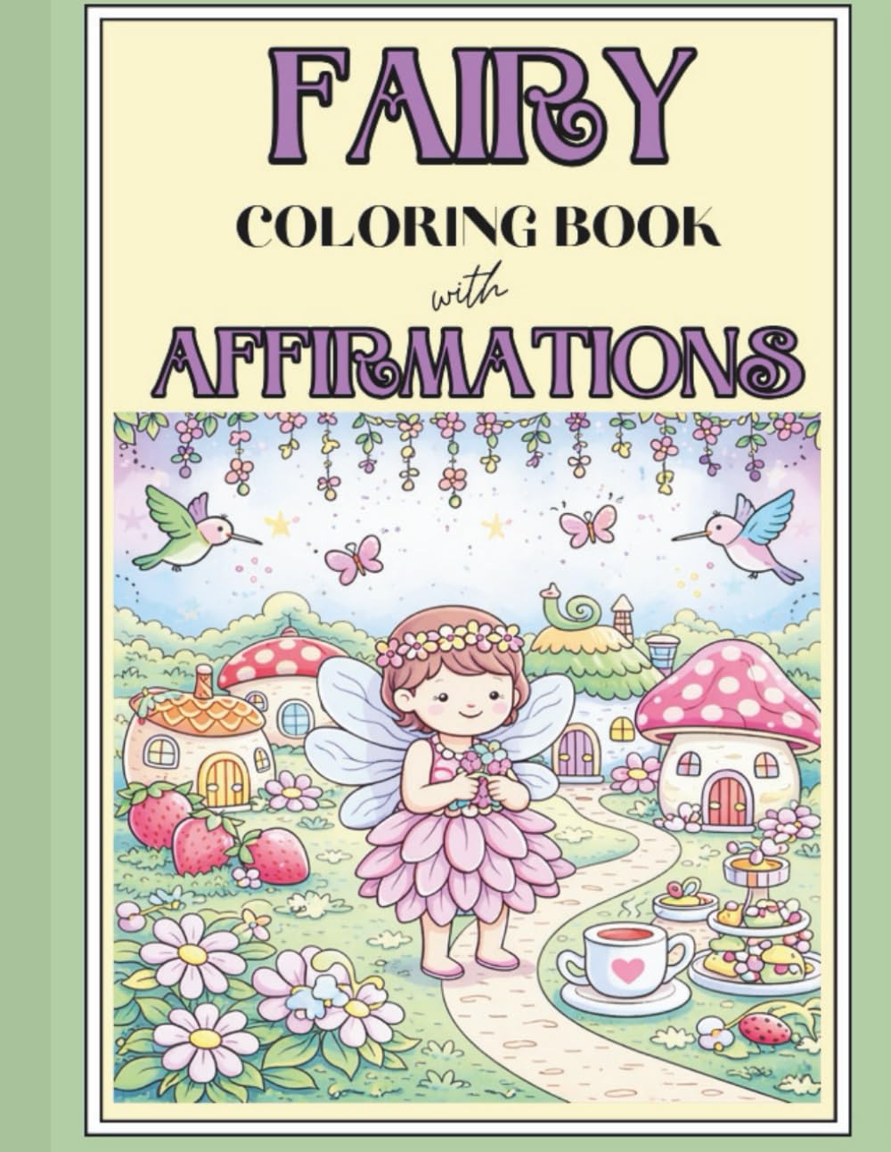Fairy Coloring Book With Affirmations