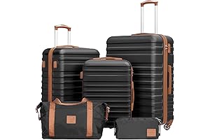 5 Piece Suitcase Set: The Ultimate Travel Companion for Modern Men