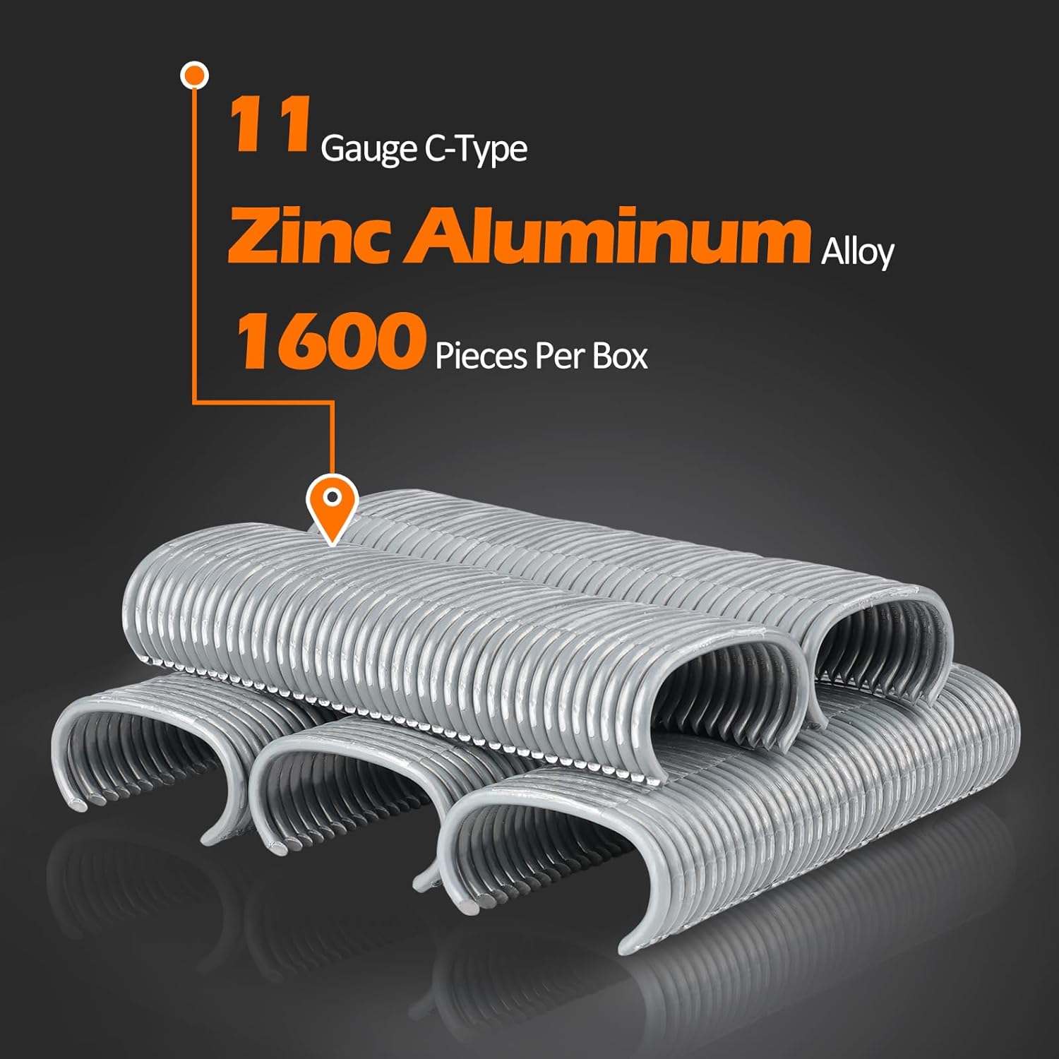Combination of C50 Gabion Plier and 1600PCS Zinc-Aluminum Alloy Hog Ring Staples