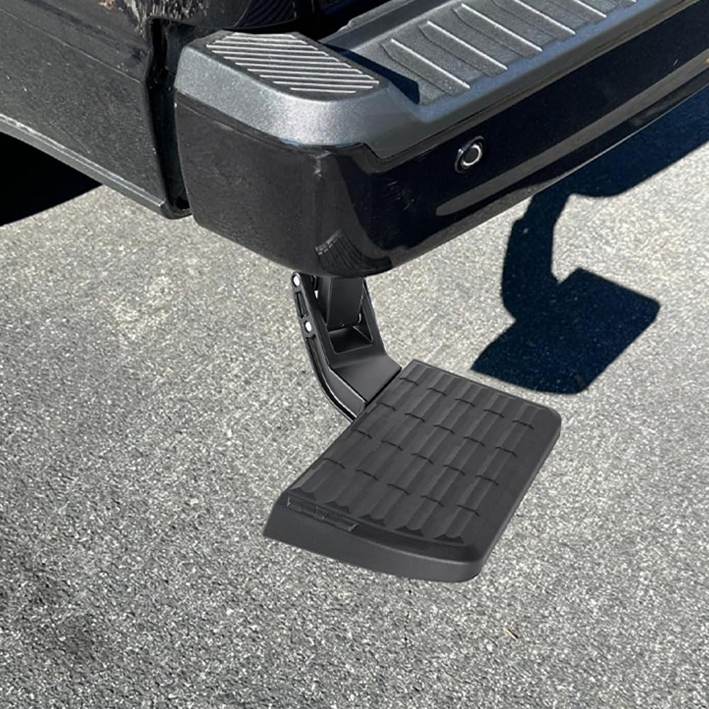 Rear Bed Step Retractable Bed Step Bumper Step for 2014-2021 Toyota Tundra Accessories,Replaces PT392-34140 75316-01A(2014-2021 Tundra)