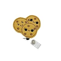 Vista 1 de Chocolate Chip Cookie Retractable Badge Reel