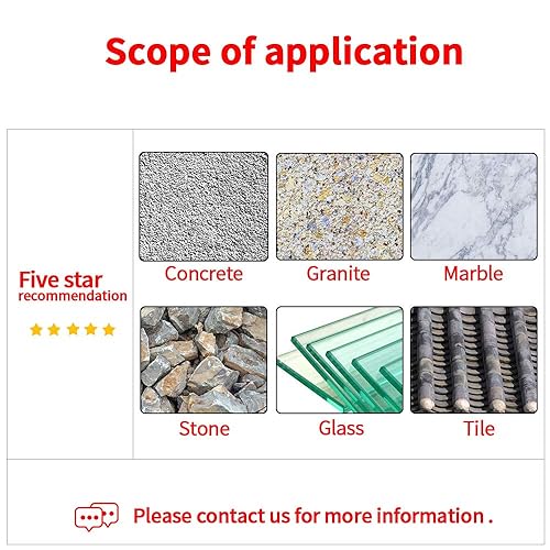 Miniatura 5 de Z-LEAP Almohadillas de pulido a mano de diamante para vidrio, granito, mármol, piedra, cerámica, bloques de lijado para grano 200