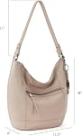 The Sak Sac femme Sequoia Hobo en cuir, doux & Slouchy Silhouette, Intemporel & Conception élevée