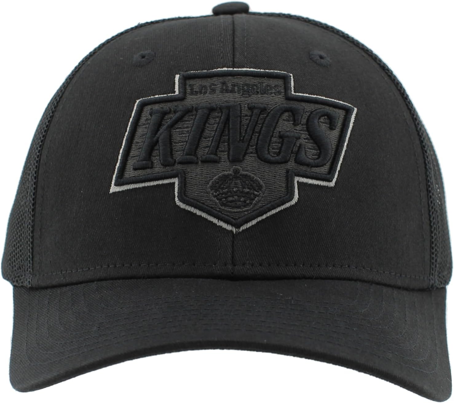 ZHATS NHL Unisex-Adult NHL Officially Licensed Adjustable Snapback Hat Dakota Element Black - Image 2