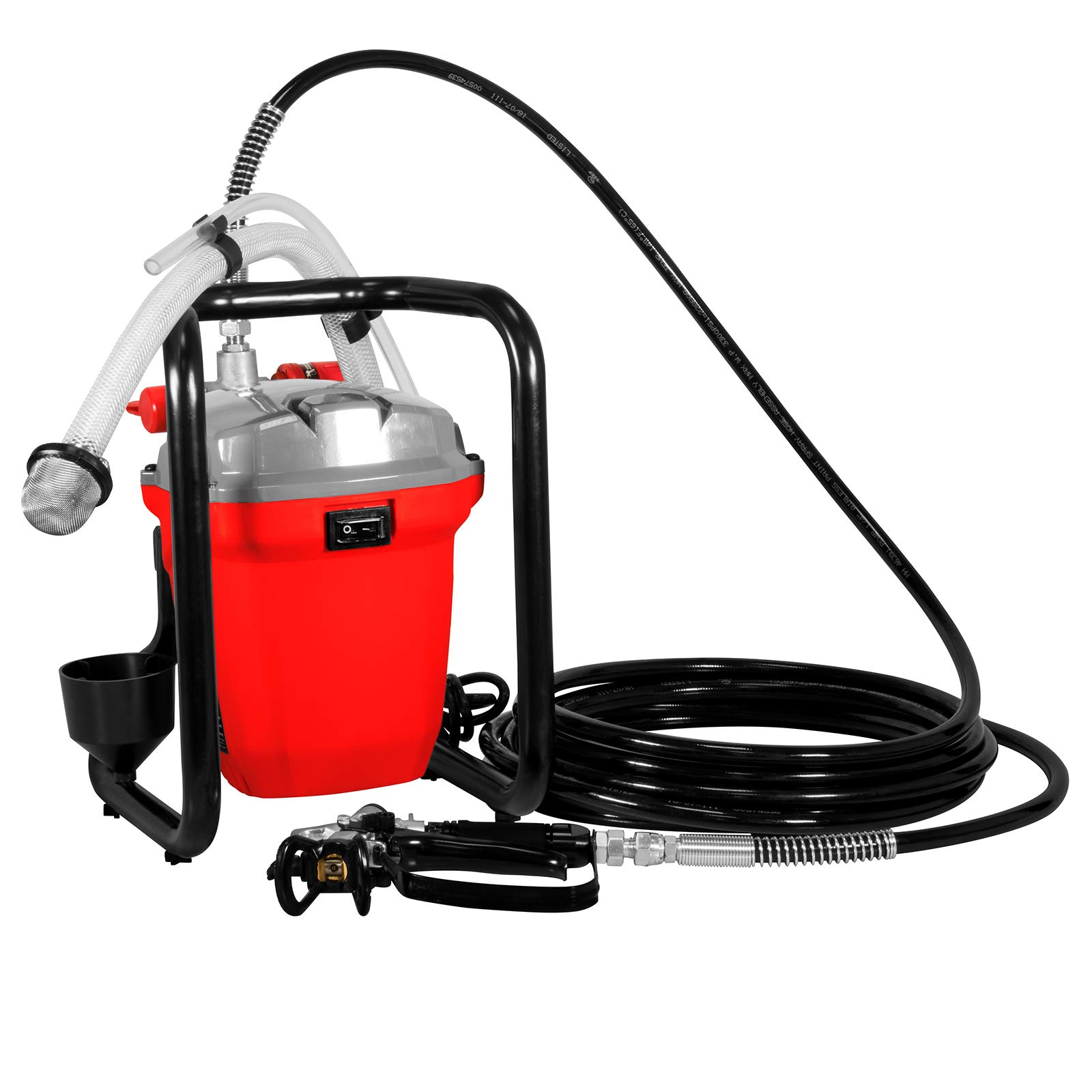MAUK® Airless Farbsprühsystem | Elektro Sprühgerät/Maler & Lackierer Spritzgerät für Fassaden- & Wandfarbe | Lack & Lasur Paint Sprayer inkl. Farbsprühpistole & Düse 517