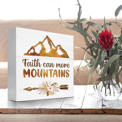 Miniatura 11 de Letrero de madera de animales del bosque, letrero de madera de oso con texto en inglés «Be Strong and Courageous», decoración de escritorio, Sé