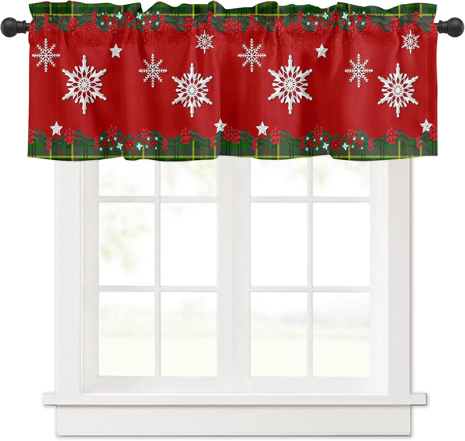 Mantovana Per Finestra Elrene - Naturale, Tasca Per Asta Fino A 5 Cm, Lavabile - Foto 8