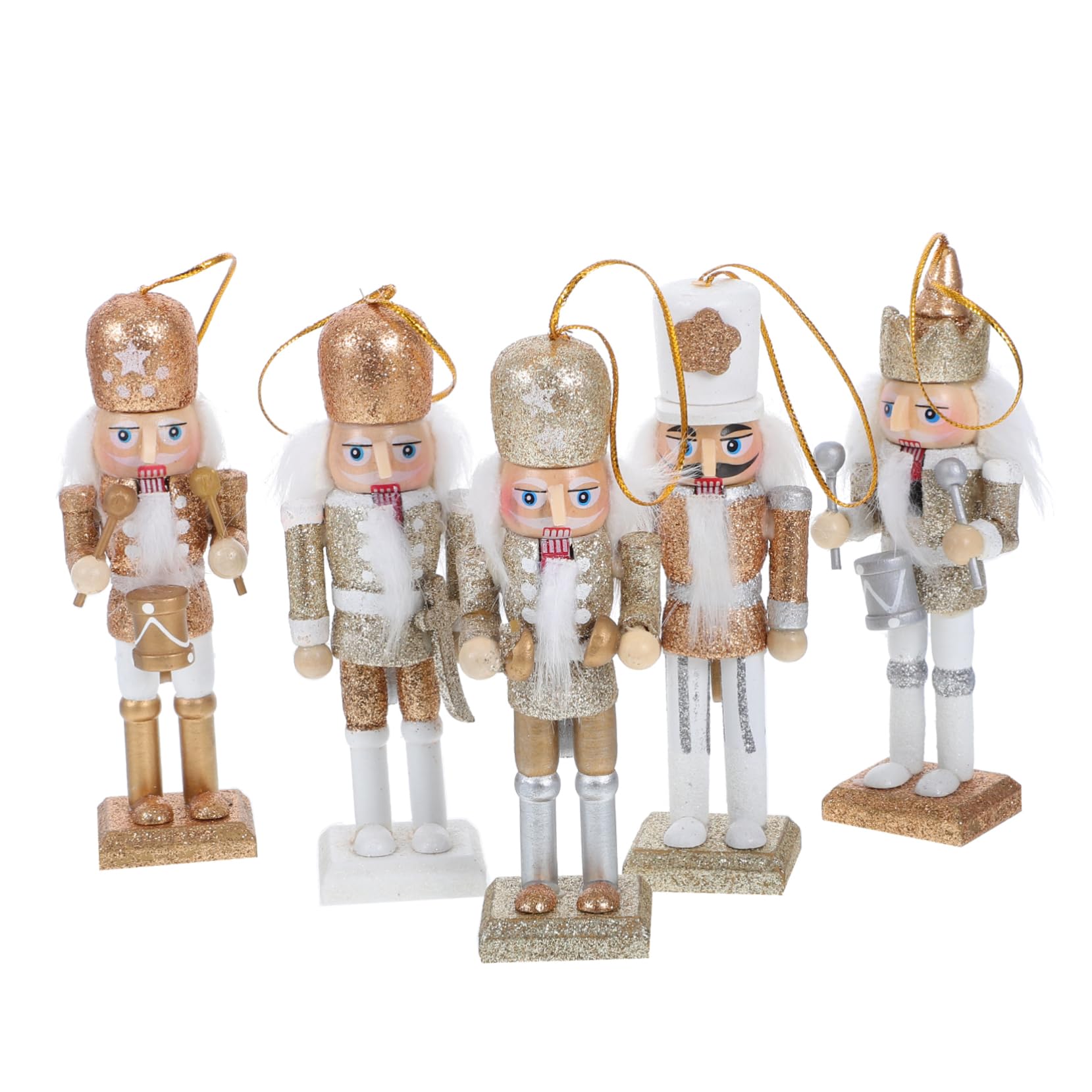 Casse-Noisette Bois Figurine de Soldat Bois à Suspendre pour maison