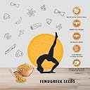 Organature Fresh/Natural Dried Fenugreek Seeds | Whole Methi Dana Seeds | Indian Spices & Masala - Pack of (400 Grams) gallery image