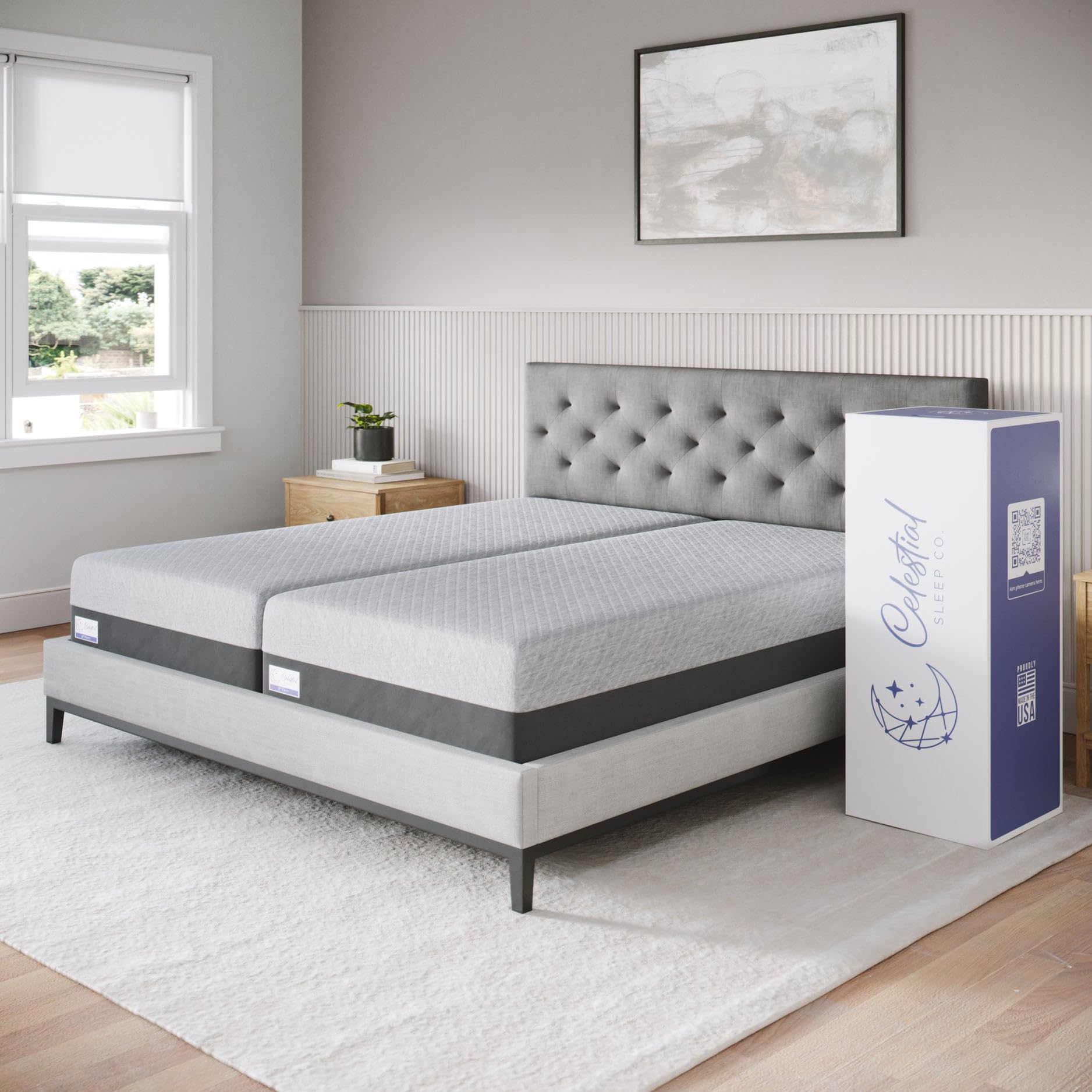 Celestial Sleep Premium Memory Foam Mattress, BedinaBox, CertiPURUS