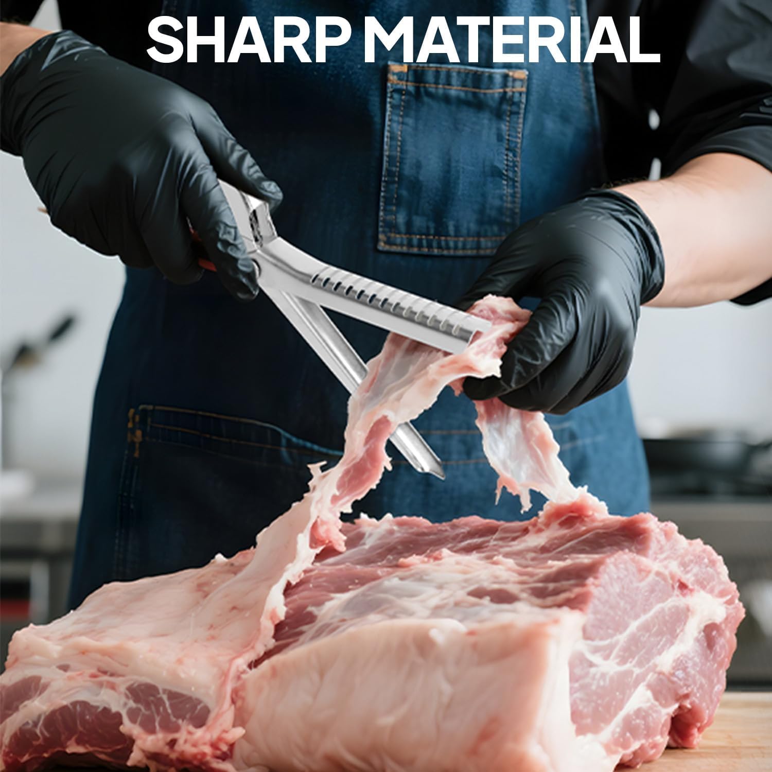 Herramientas Extracción de la Membrana, para Quitar Membranas de Costillas, para Principiantes Profesionales Uso en Cocina