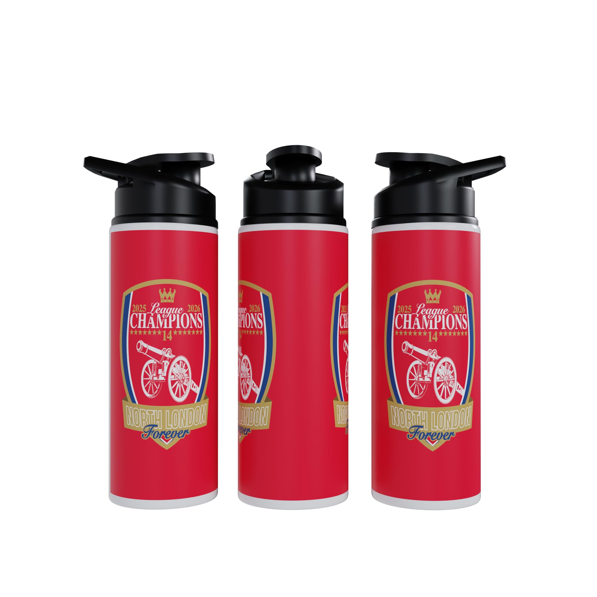 Partisan ARS League Champions 25/26 Bottle - 3 Styles to choose from - 600 or 750ml (600, Millilitres, Shield)