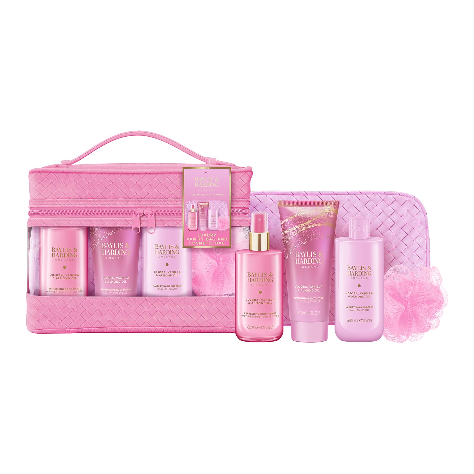 Baylis & Harding Luxuriöse Schminktasche, Geschenkset für Damen