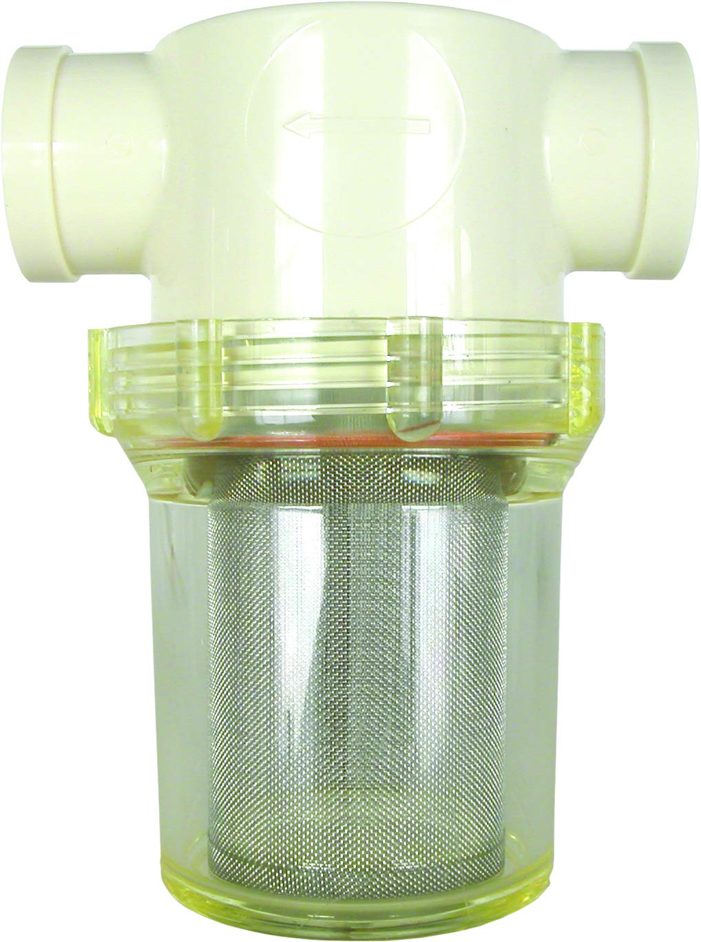 Filtre à ligne transparent pour l'arrosage du jardin familial