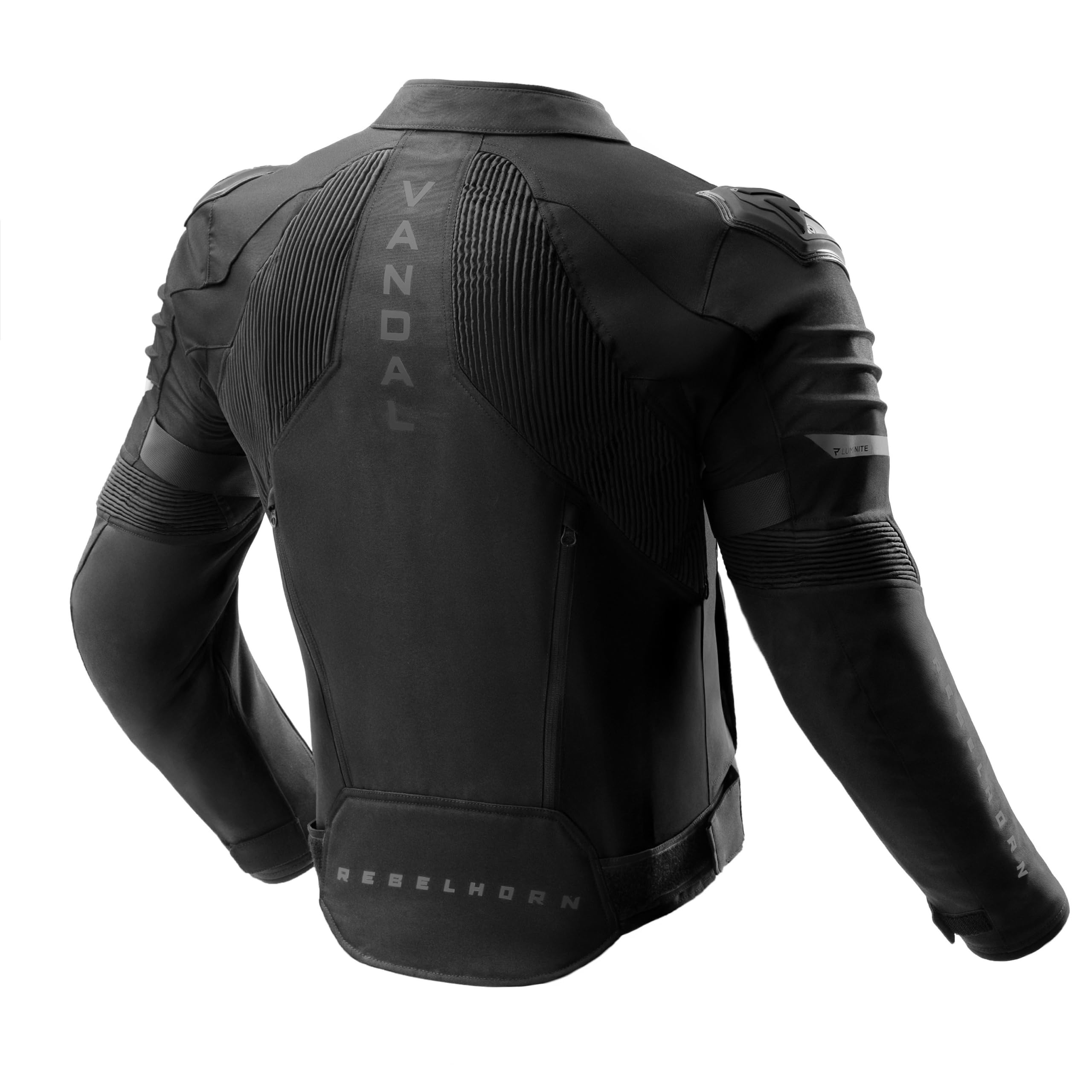REBELHORN Vandal 2 Motorradjacke Herren | Textil | Membrana HydraShield PRO In&Out | Protektoren-Set Stufe 2 | Schulterschieber | Schutzstufe AA | Größen bis 7XL