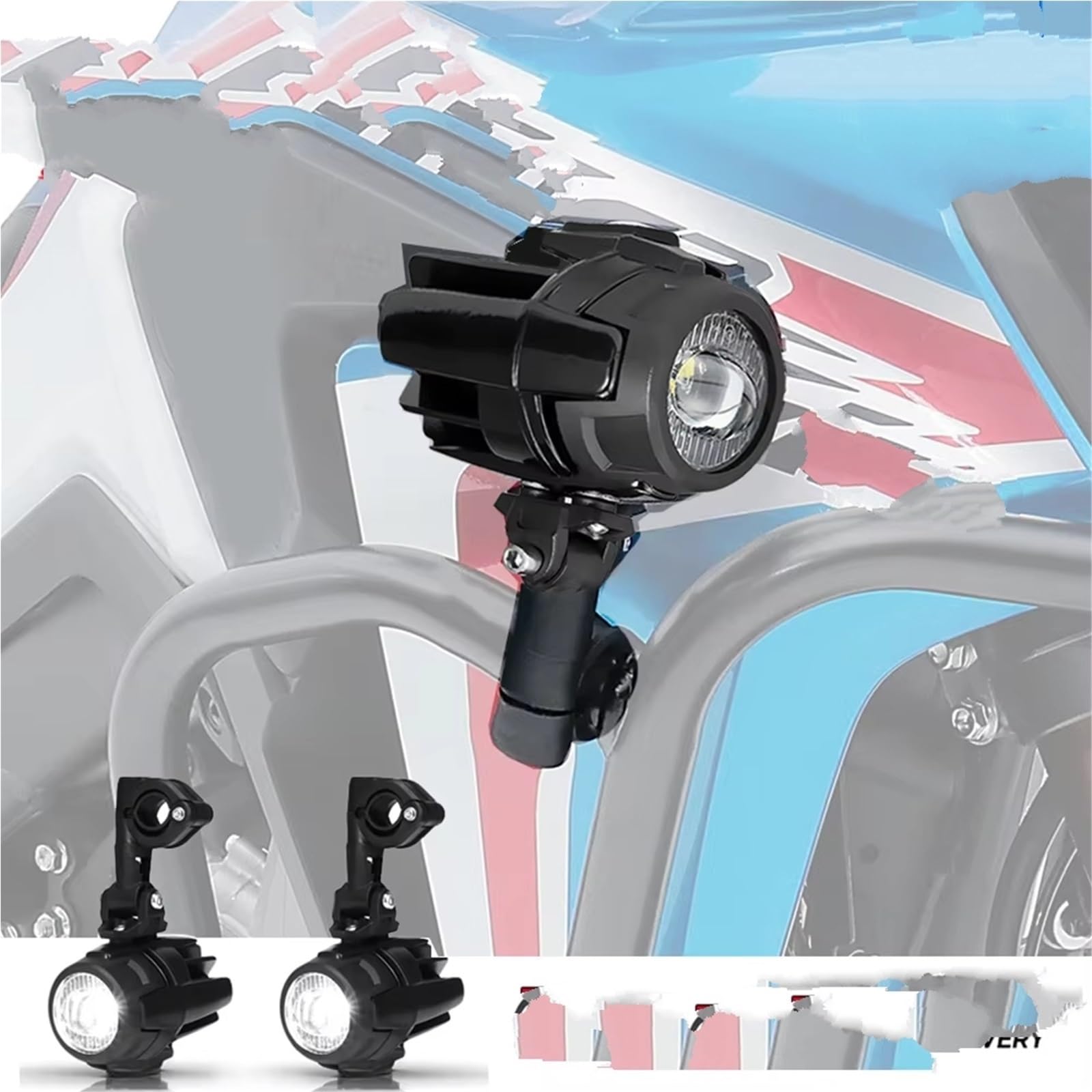 Generico per BMW R1200GS LC R 1250GS R1250GS F800GS per GSR1200 F850GS per F750GS per ADV Coprifari Motociclette Fendinebbia Faro Moto(A)