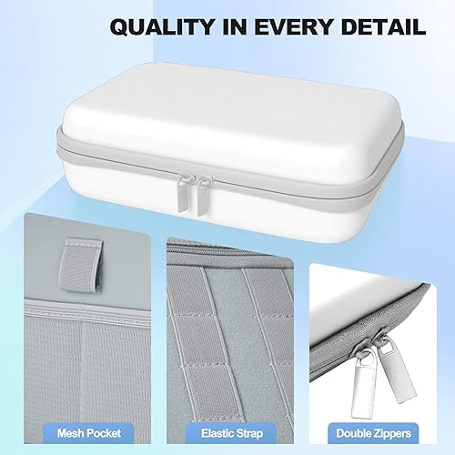 Miniatura 4 de Estuche organizador electrónico de viaje duro para cargadores de banco de energía, cables, unidad flash USB, tarjeta SD, electrónica y mochila,