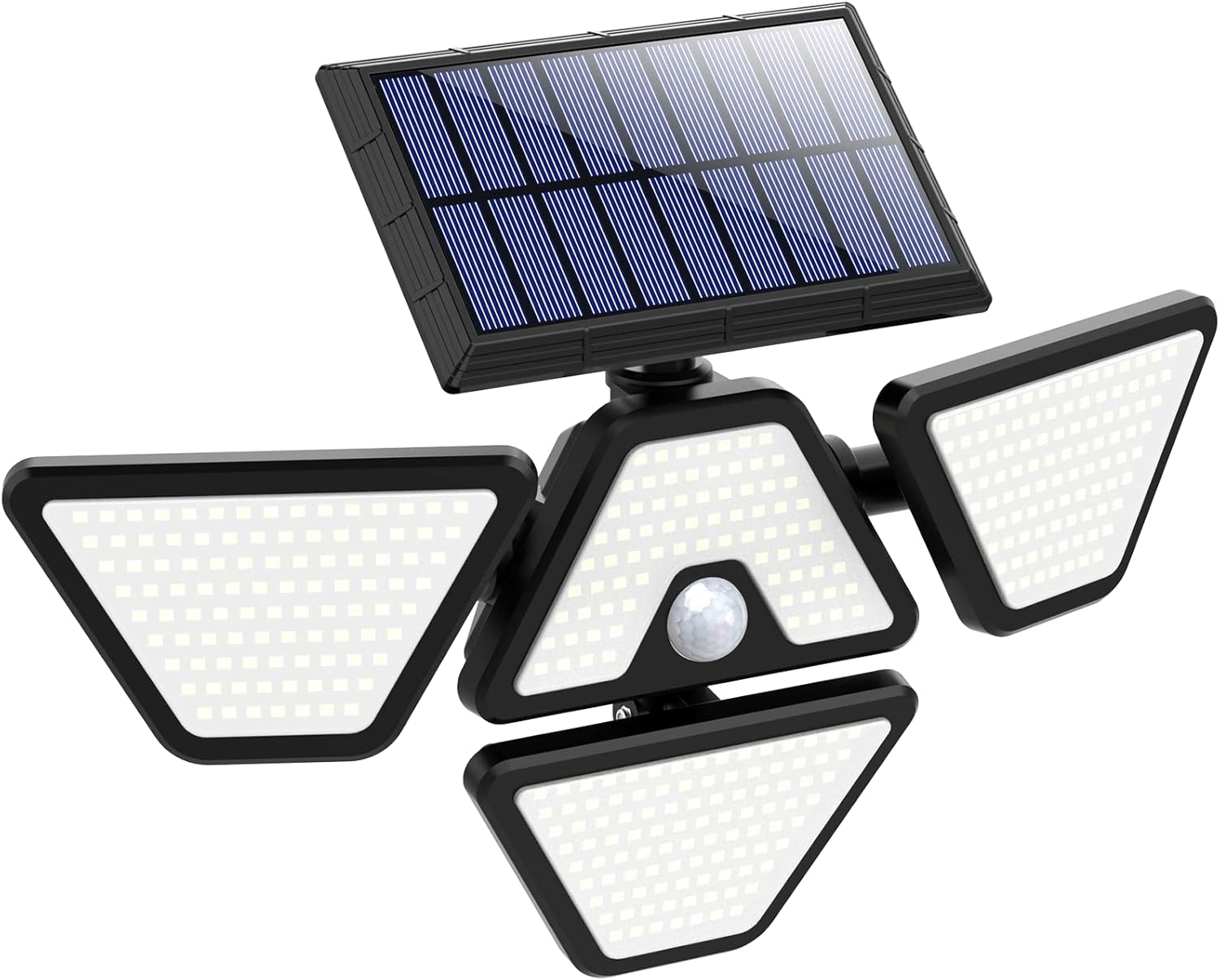 Luposwiten 4Head Solar Lights Outdoor IP65 Waterproof 374 LED Motion