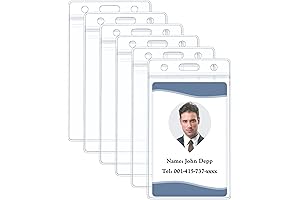 Pawfly Vertical ID Card Badge Holder