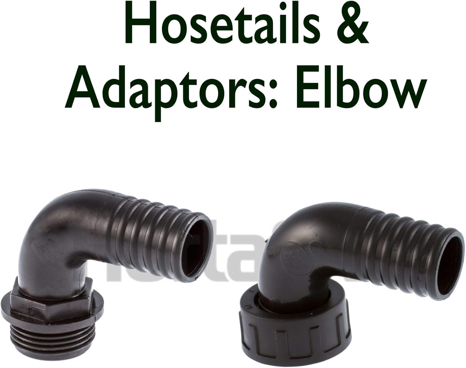 Poly Hosetail 1 1/2" BSP Female Elbow to 40 mm hosetail - Image 3