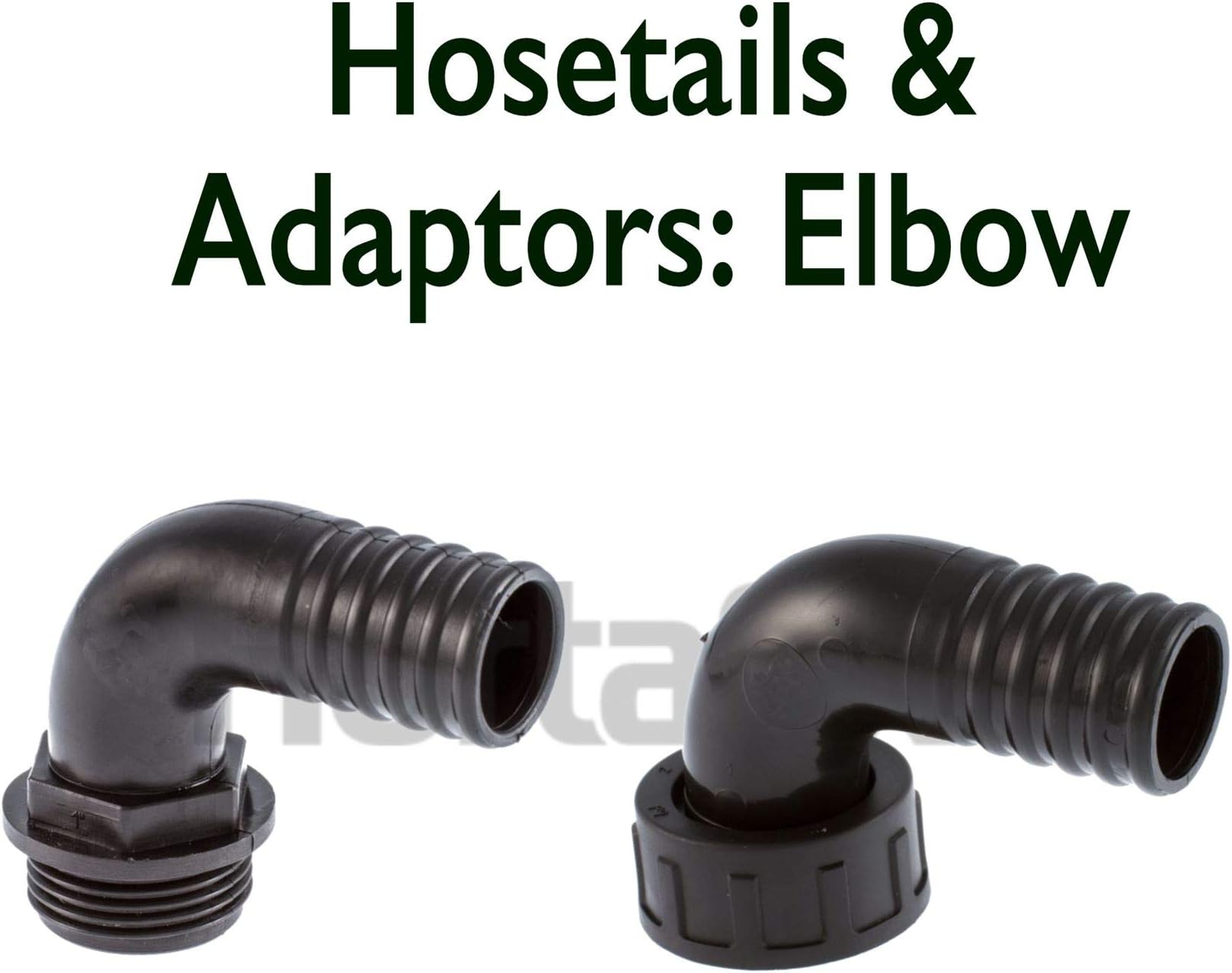 Poly Hosetail 1 1/2" BSP Female Elbow to 40 mm hosetail
