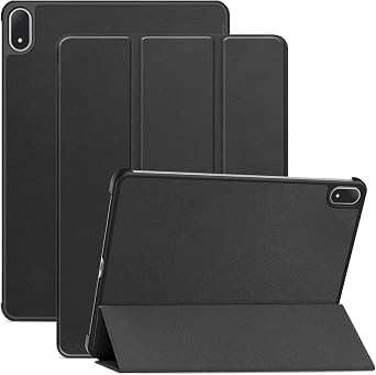Case for OnePlus Pad 3/Pad 2 Pro 13.2 inch, Lightweight Slim Protective Covers with Trifold Stand,Anti-Scratch,Anti-Fingerprint Cover Auto Wake/SleepBlack