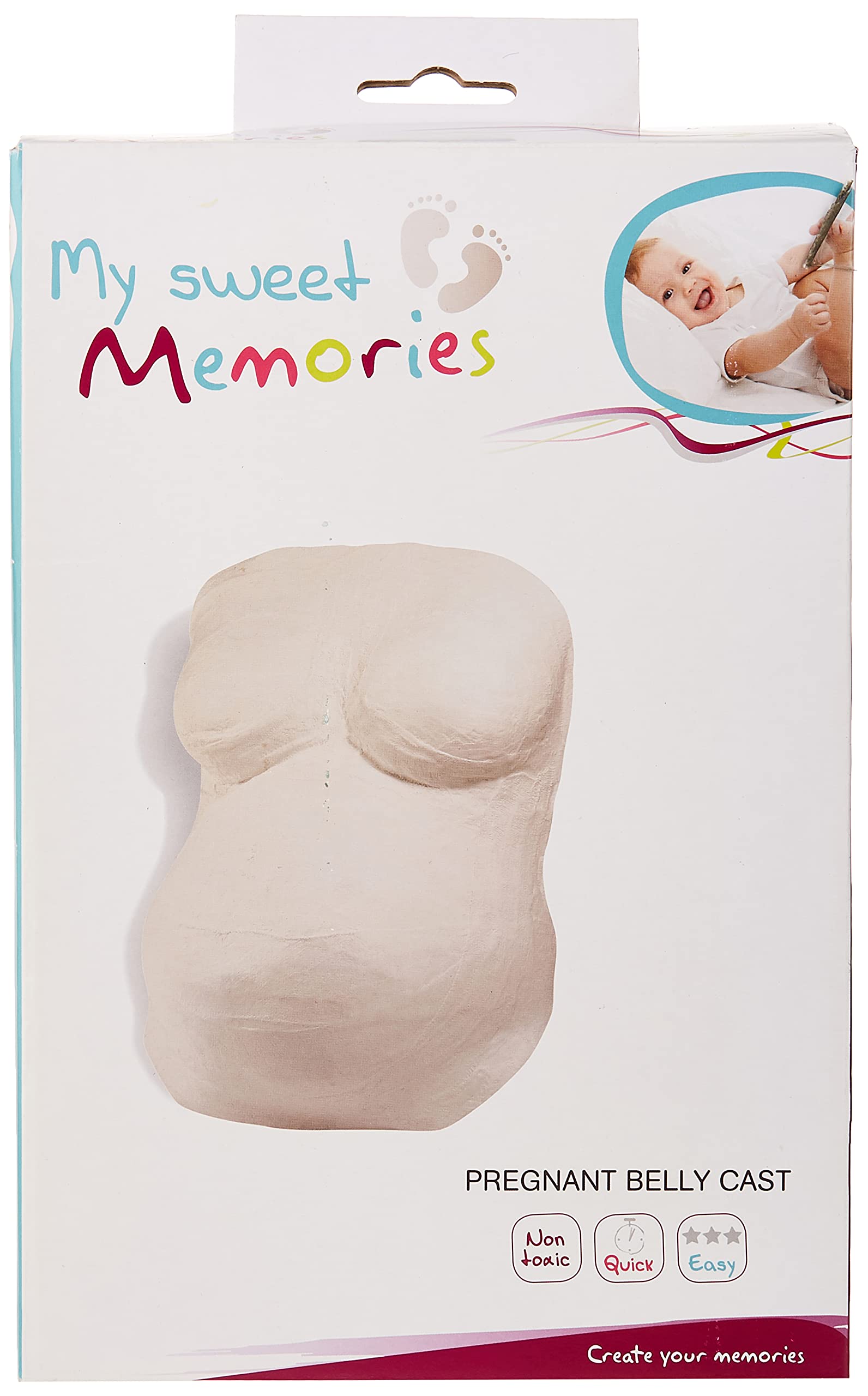 My Sweet Memories MSM Pregnant Belly Cast Kit