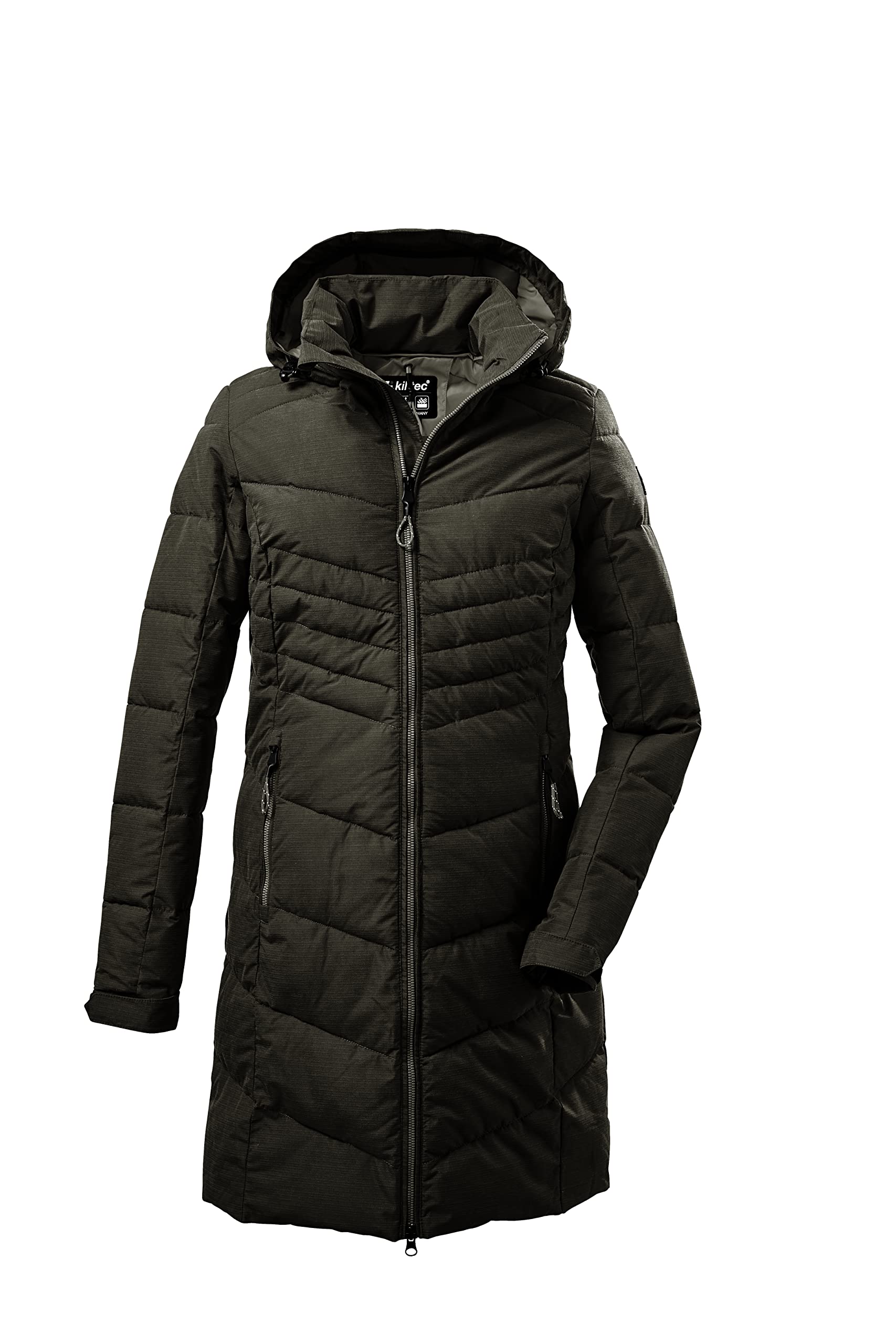 Killtec Kow 150 Wmn Qltd Prk Parka acolchada con capucha desmontable Mujer