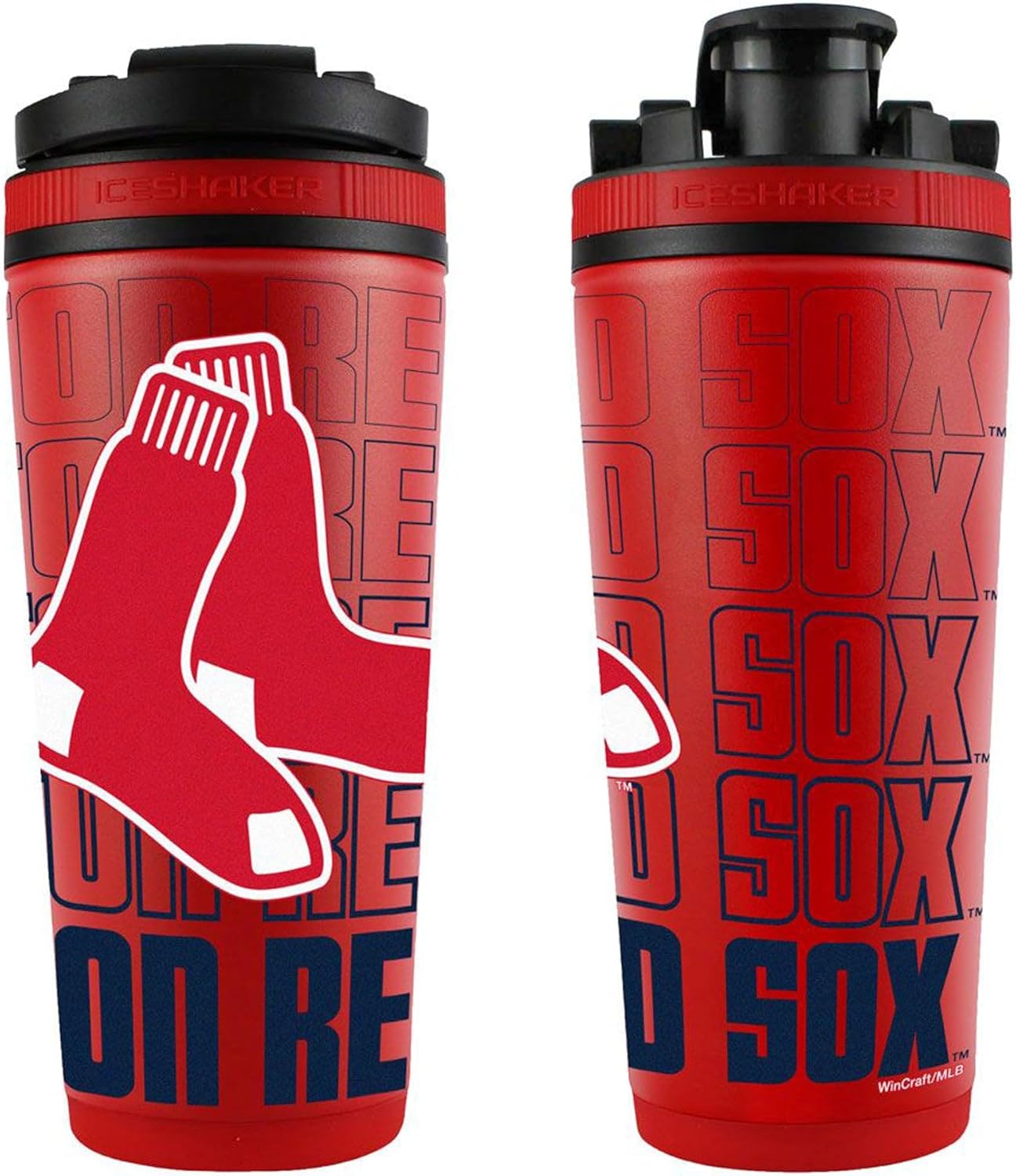 Boston Red Sox 26oz 4D Stainless Steel Ice Shaker
