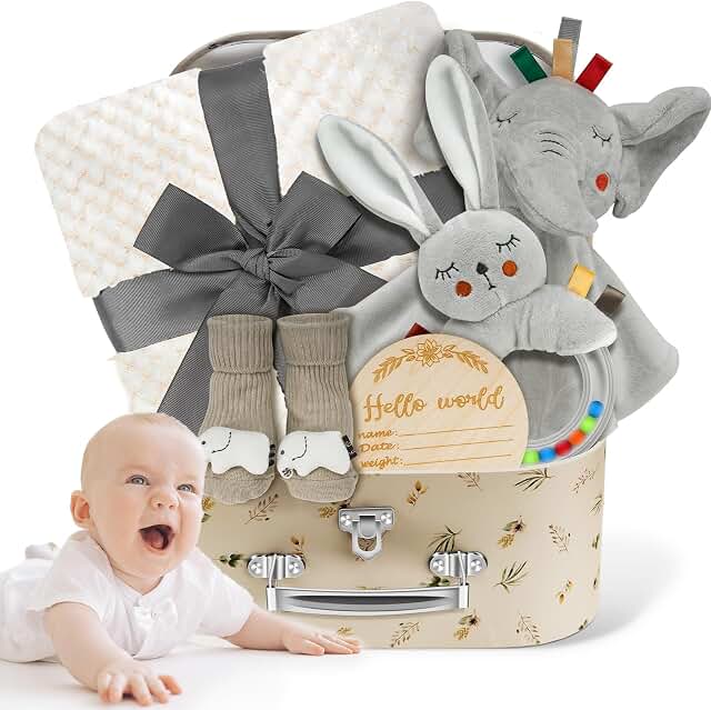 WECOOL Baby Boy Gift Basket Set