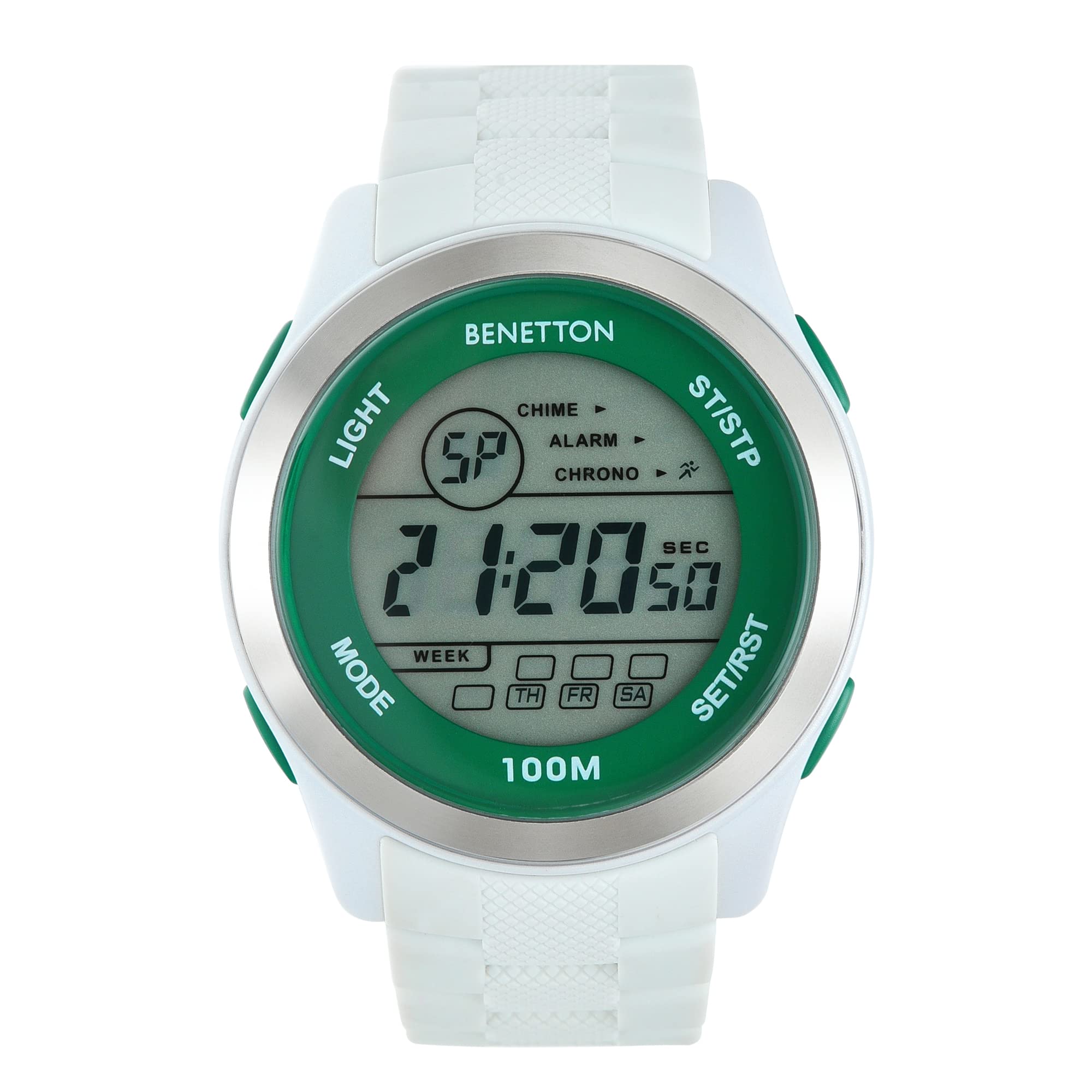 UNITED COLORS OF BENETTON Unisex 47 mm Silicone Digital Watch - UWUCG0502 (B0BQJ8N3ZQ) Amazon Price History, Amazon Price Tracker