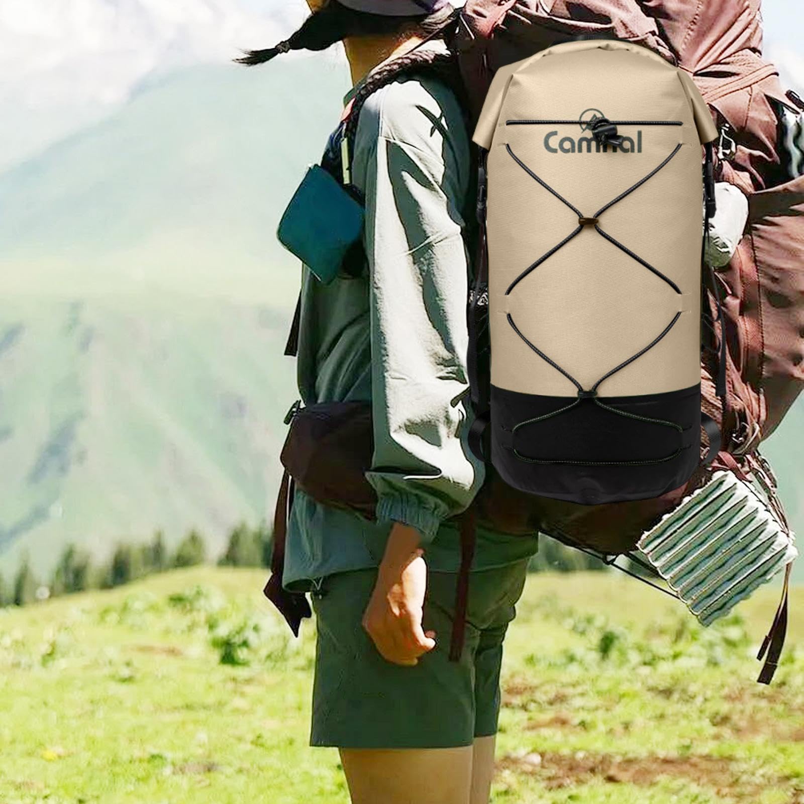 Qianly Bolsa Impermeable de 20 litros, Kayak, Natación Y Excursiones.
