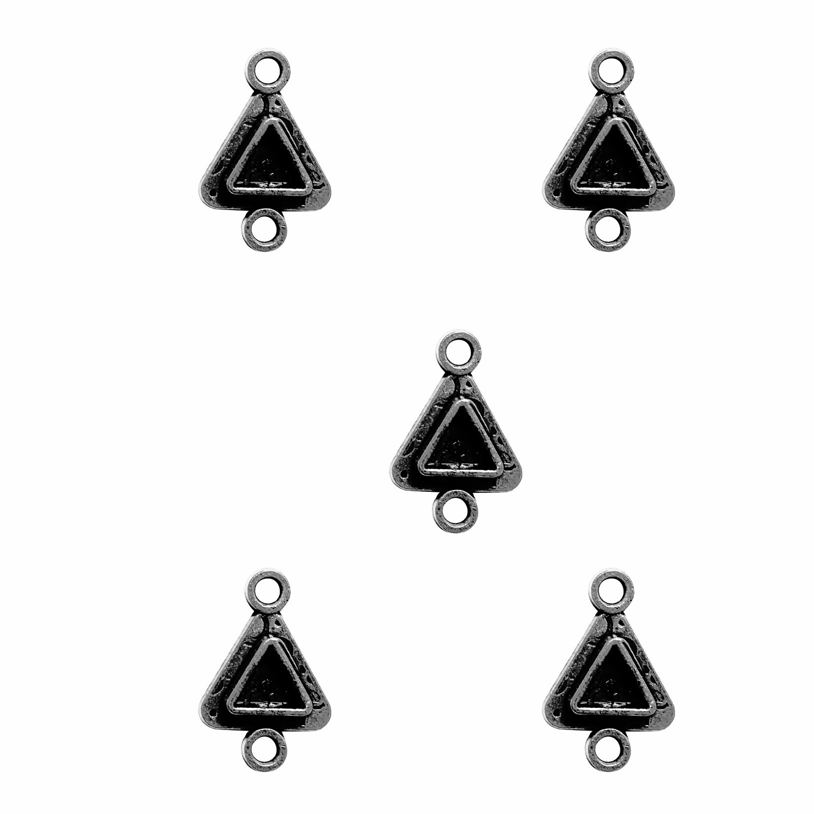 Spellbinders Silver Bezels Spellbinder Paper Arts Triangles Two Die Template, Pack Of 5,