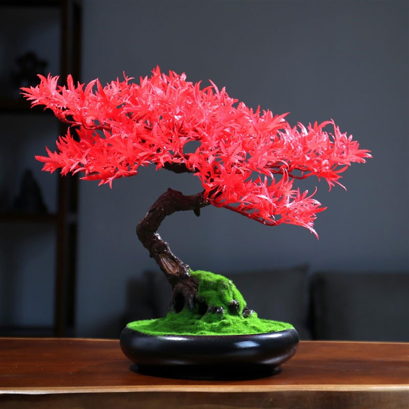 Fałszywe drzewo Symulowane drzewko Bonsai ozdoby Chińskie Feng Shui Dekoracje wejścia Wystrój wnętrz