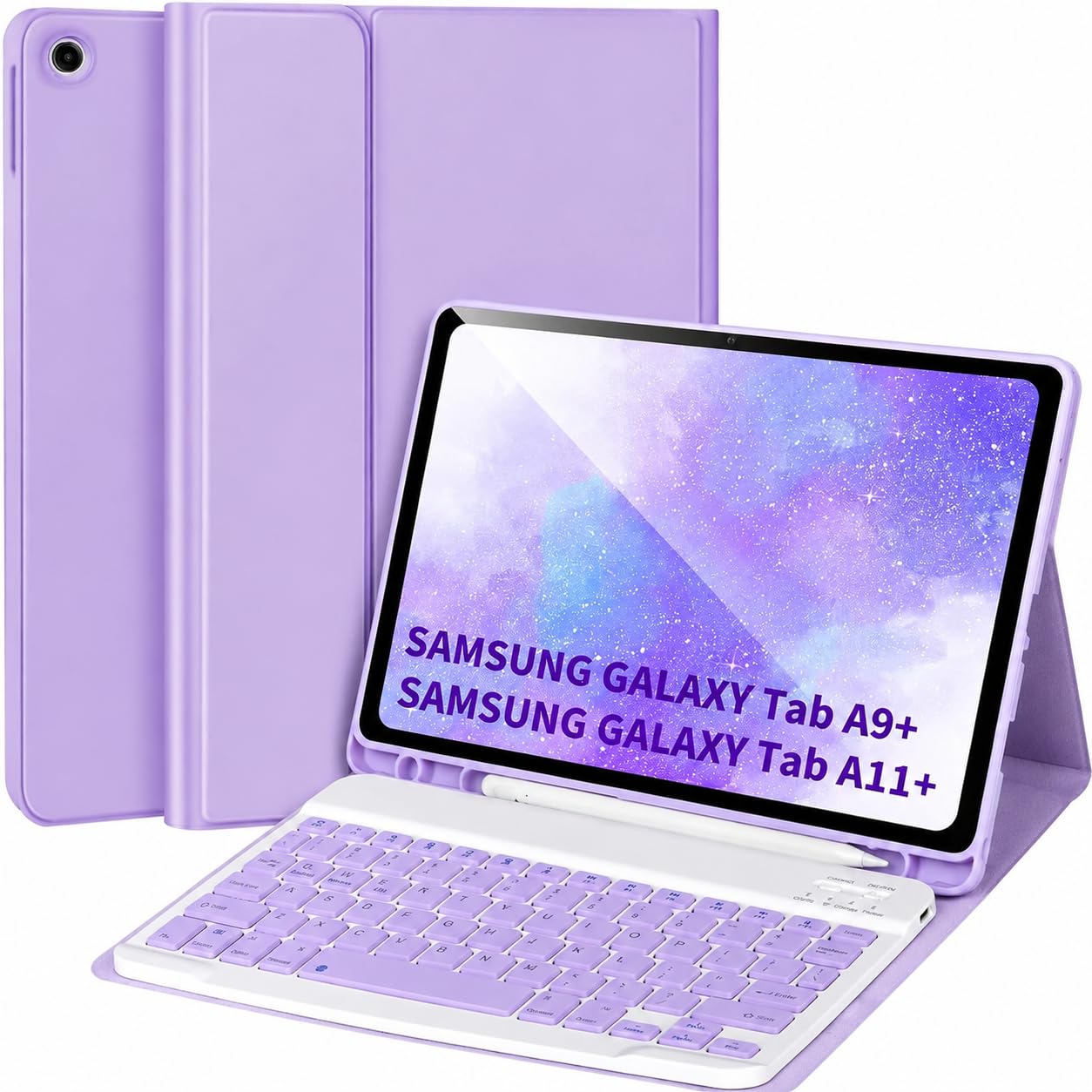 Amazon.com: Keyboard Case for Samsung Galaxy Tab A9+/A11+ Plus