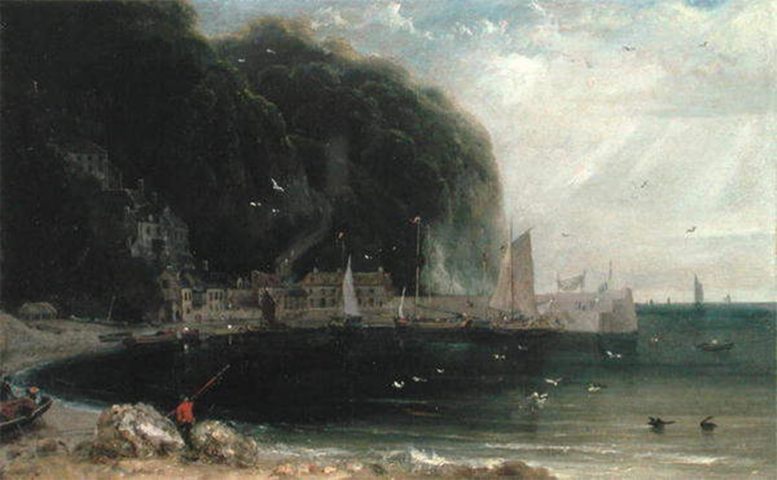 Clovelly impression prints toile grand format pour décorer un mur