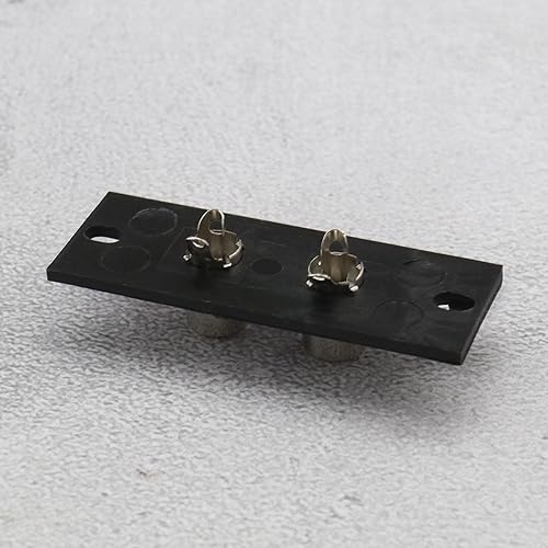 Miniatura 5 de eMagTech 4 unids RCA conector 2 vías RCA terminal panel de pared placa entrada Phono chasis socket AV conector audio hogar accesorios