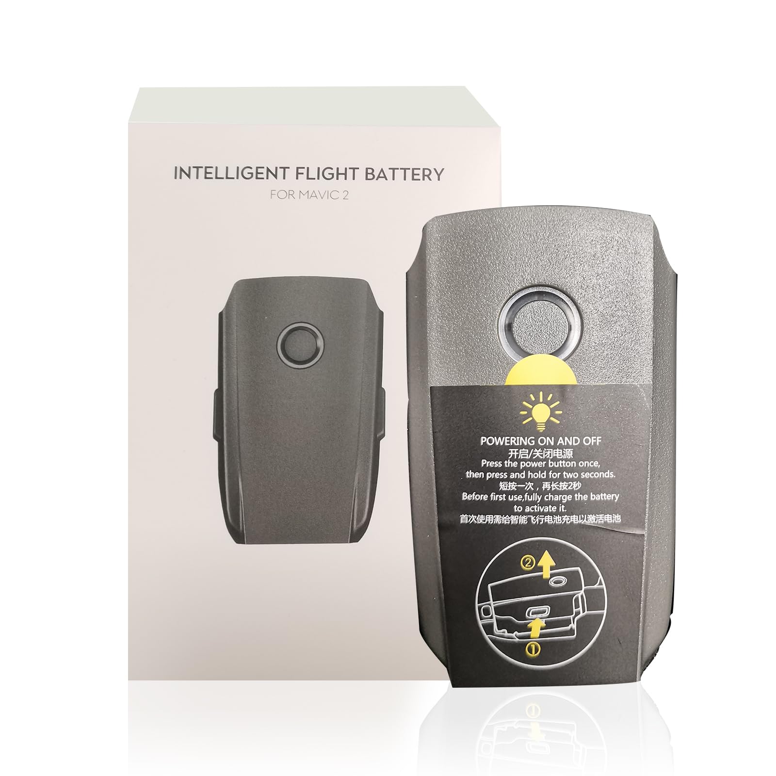 XITAIAN Lipo Intelligent Flight Rechargeable Battery, 15.4V, 3850mAh, 59.29 Wh for DJI Mavic 2 Mavic 2 Zoom Drone