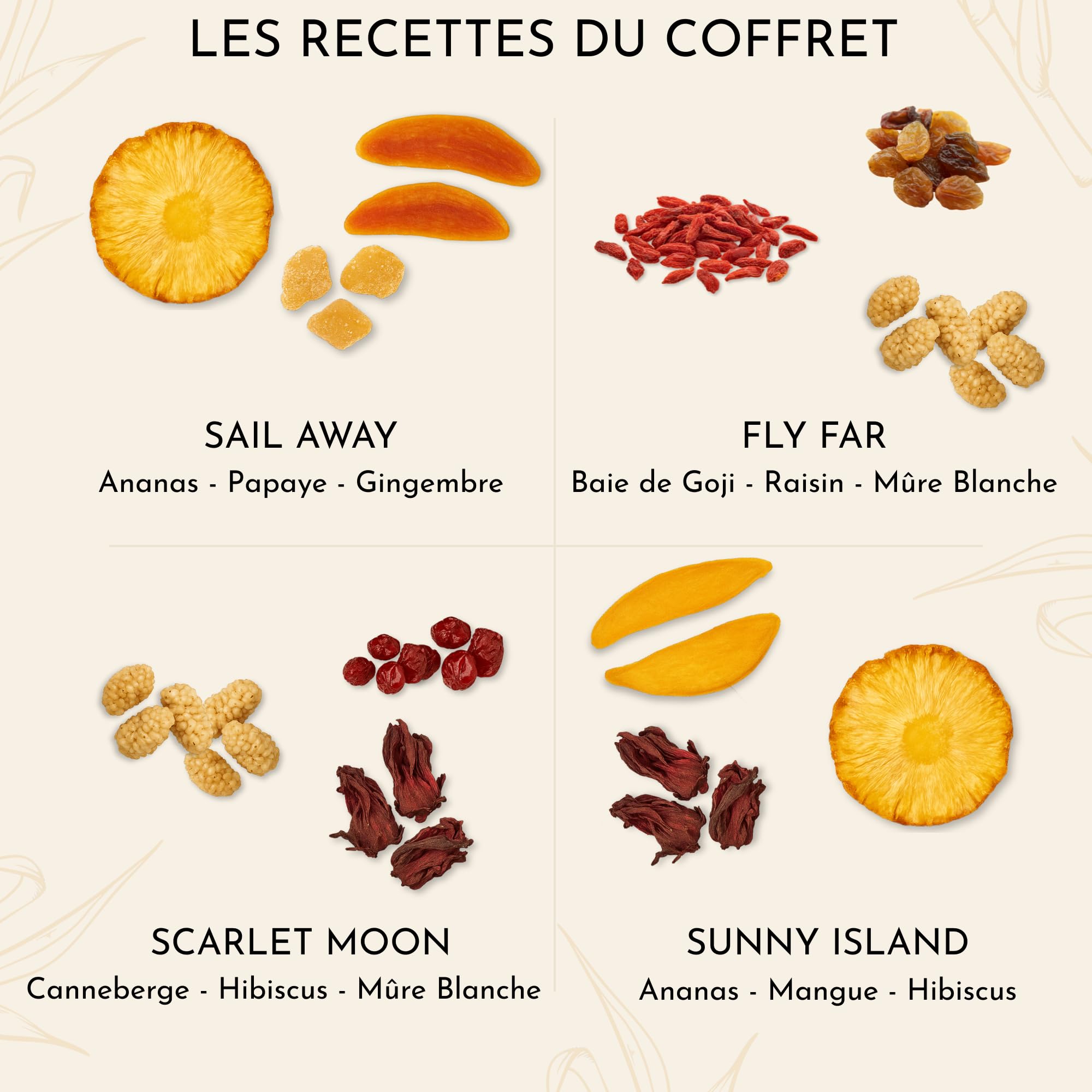 OYA - Coffret Rhum Arrangé Dégustation - Kit Cadeau Rhum avec 1 Bouteille 75cl, 4 Préparations Artisanales et Livret Cocktails - Idée Cadeau Anniversaire Homme, Fête des Pères