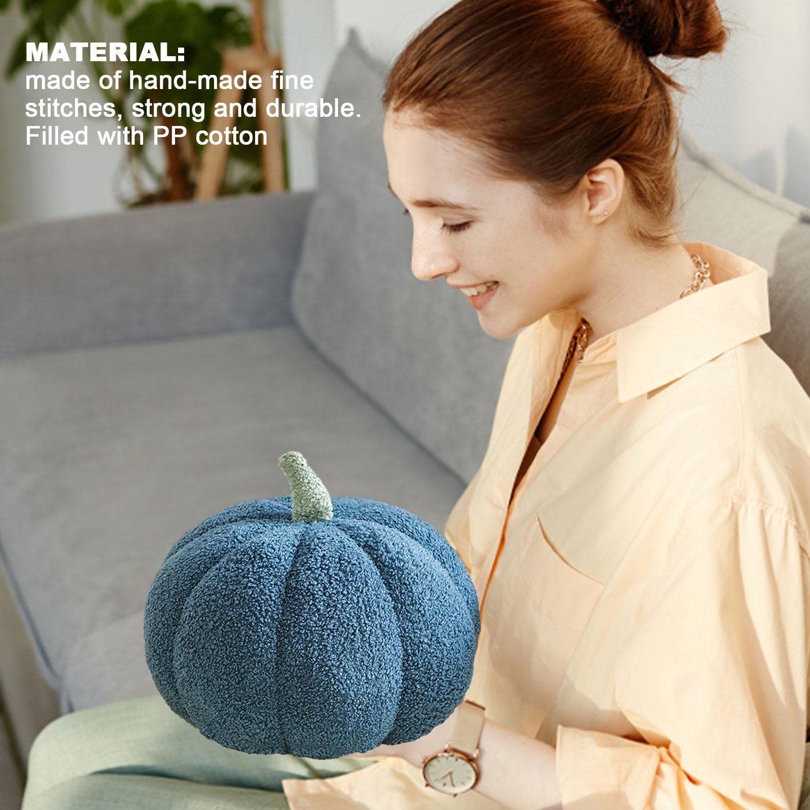 Amazon.co.jp: パンプキンぬいぐるみ枕、ぬいぐるみハロウィンカボチャ