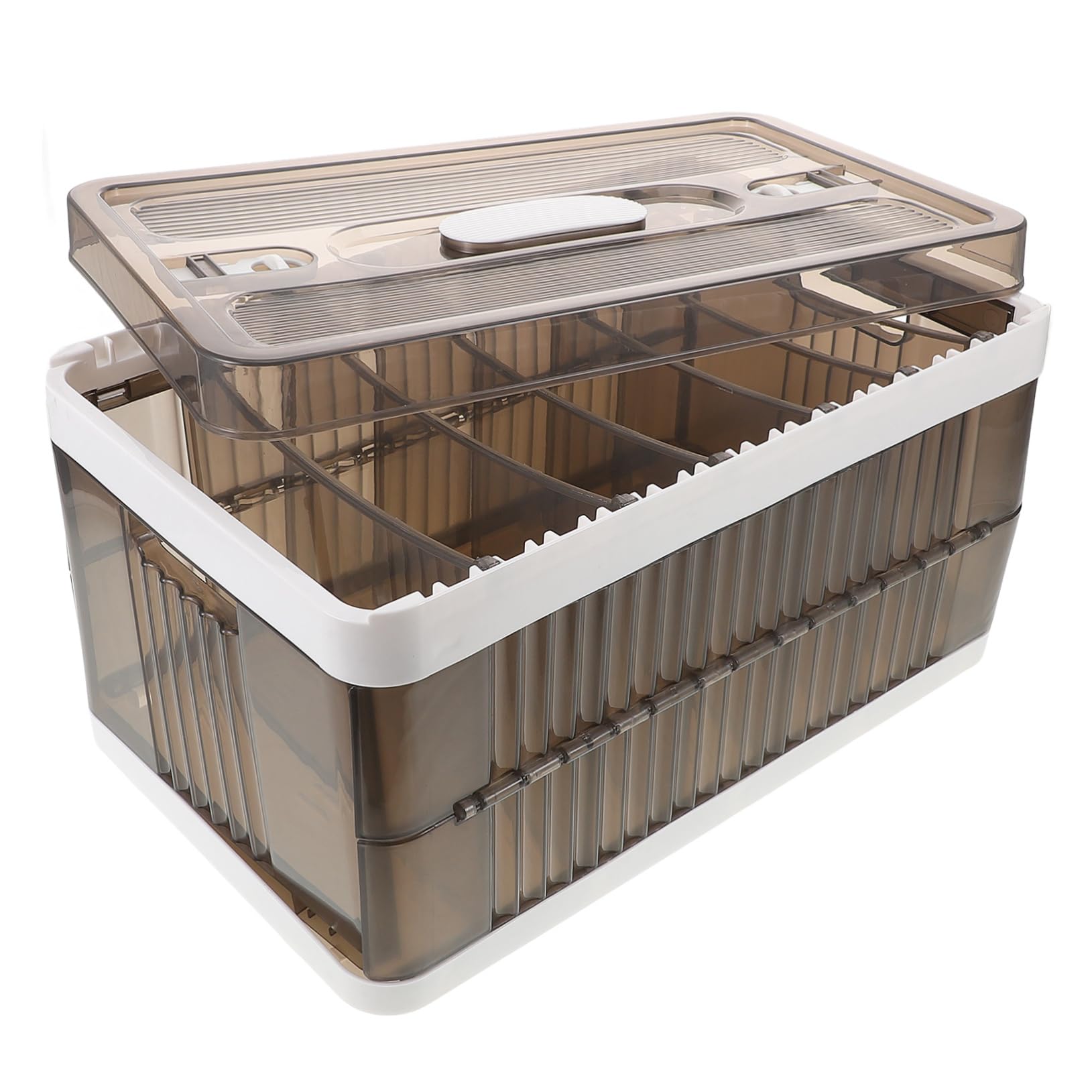 Cabilock Organizer Pieghevole Per Con Scomparti Portaoggetti Per Abbigliamento Per Camicie e Stoccaggio Versatile Per Camera e