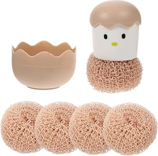 Healifty Cleaning Supplies 3 Sets Kitchen Dish Brush Cleaning Sponges Soap Scrubber Home Tools Pot Brush Pot Pan Brush