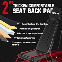 Vista 4 de Keppi 900LB Weight Bench, Adjustable Foldable Workout Bench Press for Full Body Strength Training, Incline Decline Bench with Fast Folding - New