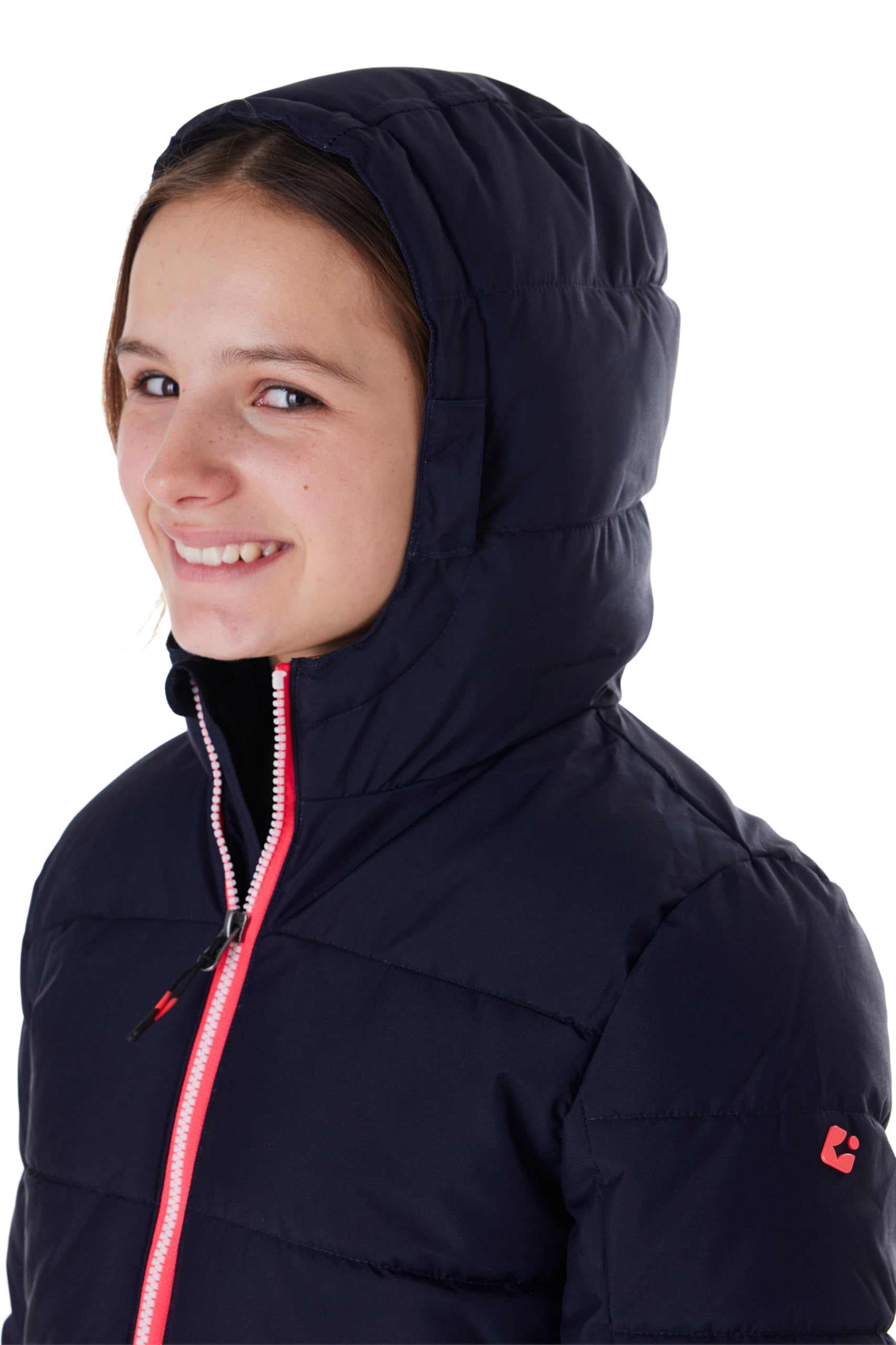 Killtec KSW 330 Chaqueta de esquí acolchada con capucha protección nieve Niñas