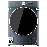 Cecotec Lavatrice 10 kg di ricarica frontale Bolero DressCode 8800 Inverter Ice Blue A. 2000W