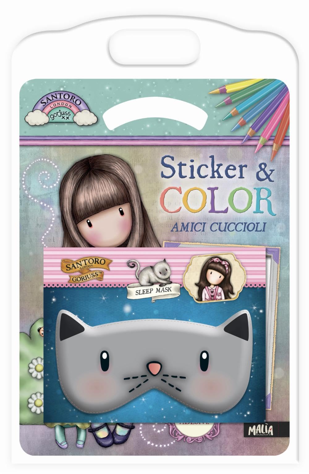 Amici Cuccioli. Gorjuss. Ediz. A Colori. Con Sleep Mask Gatto - 4