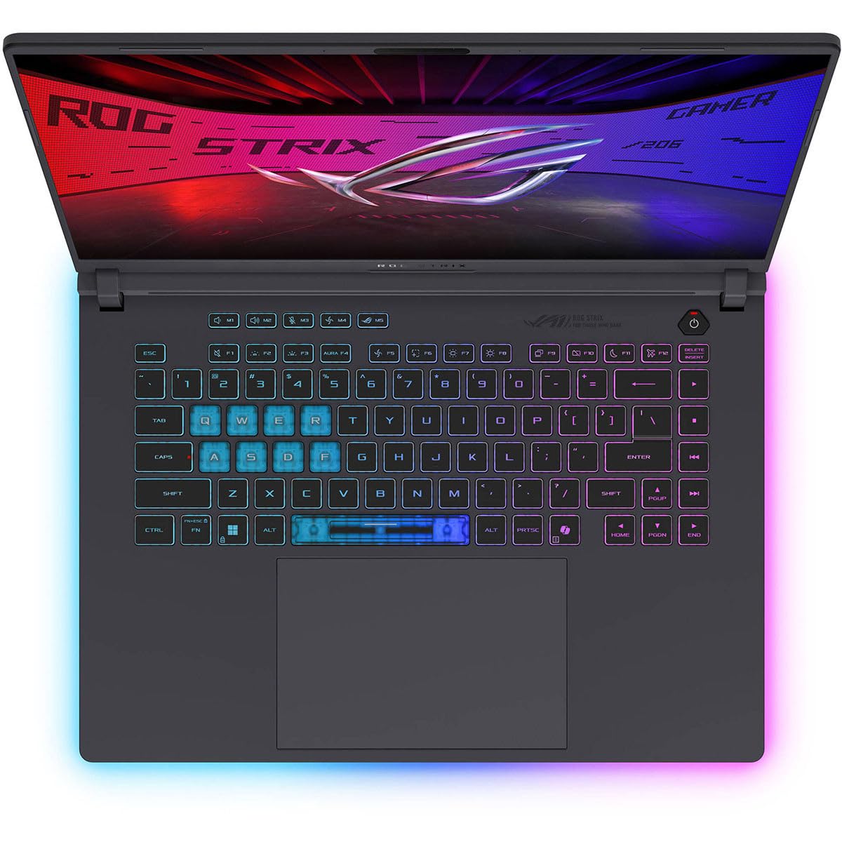 ASUS ROG Strix G16 (2025) Ordenador portátil para juegos, 16" FHD+ 16:10 165Hz/3ms, NVIDIA GeForce RTX 5050, Intel Core i5-13450HX, 16GB DDR5-5600, SSD PCIe Gen 4 de 1 TB, Wi-Fi 7, Windows 11 Home, GV